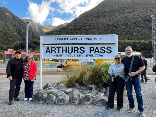 25/26 March 2025 - New Zealand, Honiker to Christchurch via the trans alpine train - Trans alpine train