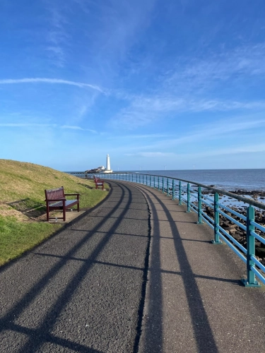 22 Feb 2025 : Whitely Bay, St Marys Lighthouse, Northumbria