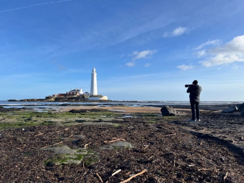 22 Feb 2025 : Whitely Bay, St Marys Lighthouse, Northumbria