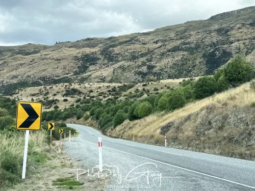 March 2025, New Zealand South Island - road to Queenstown