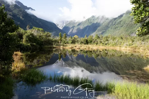 March 2025 New Zealand, South Island, Franz Joseph Glacier - Peters Pool