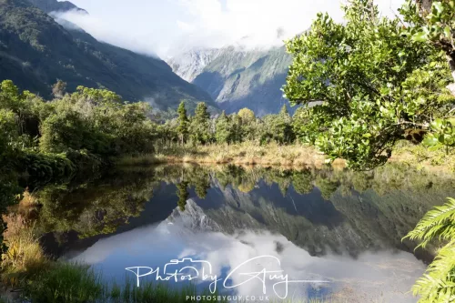 March 2025 New Zealand, South Island, Franz Joseph Glacier - Peters Pool