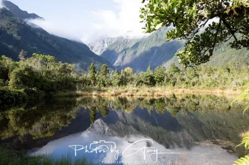 March 2025 New Zealand, South Island, Franz Joseph Glacier - Peters Pool